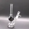 10 polegadas Crânio Vidro Bongo Hookahs Klein Recycler Bongs Tubulações de Água Auge Rigs com 14mm Banger Hookahs