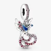 NIEUWE 925 Sterling Zilver Fit Pandora Charms Armbanden Muis Love Heart Dangle Flower Ladybird Compass charme voor Europese vrouwen Bruiloft Originele Mode-sieraden