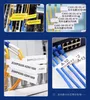 Impressoras D11 D61 adesivos de cabo autônomo de identificação de fibra de fibra de fibra de fibra de fibra de fibra Rótulos da rede de marcadores de rede11