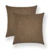 45*45cm 6 renkli düz renk basit atış pamuk keten yastık kılıfı ev kare yumuşak yatak yastık kapağı ev dekoratif yastık kılıfı wvt0097