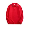 95% cotton soft breathable boys polo shirt children's long sleeve T-shirt versatile bottoming Top Girls Lapel solid T-shirt