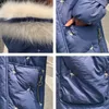 Alta Qualidade Casaco de Inverno Mulheres Algodão Acolchoado Outwear Feminino Casaco X-Longo Com Capuz com Pele Solta Parka Estilo Coreano 201201