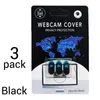 Webcam Cover Slider Laptops Camera Cover Shutter Web Cam Magnetic Cover Curtain för kamera Telefon PC MacBook -surfplatta8304624