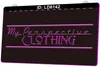 LD6142 My Perspective Clothing Gravure 3D Signe lumineux LED Vente en gros au détail