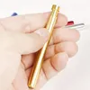 Metal One Hitter Yarasa Yerleşik Yay Tasarım Snuff Snatter Sigara Boru 82mm Uzunluk Alüminyum Alaşım Taşınabilir Çıkarılabilir Sığınak Borusu