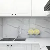 Fonds d'écran Marbre Peel et Stick Stickers muraux amovibles auto-adhésifs résistant à l'huile papier peint imperméable pour cuisine salle de bain décorative