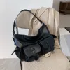 Sac de messager en cuir PU de luxe pour femmes 2024 nouveau concepteur grande capacité sac à main décontracté collège style sacs à bandoulière dames sac fourre-tout