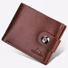 Multifunktion Purse Men Small Wallet Pu Leather Short Men's Man Card Holder Money Bag Portefeuille Homme Carteira1