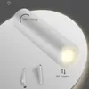 Lampen Topoch Wandleuchten für Schlafzimmer Lampe Integral Hintergrundbeleuchtung 6W und Lesen licht 2 doppelt umgeschaltetes mattes schwarz/weiß/nickel horizontal