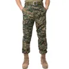 Calças táticas de camuflagem masculina Multi-bolsos Militar Digital Camo Swat Calças de Carga Nova Primavera Exército Long Calças para homens 201118