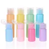 500 pcs/lot 10 ml 30 ml coloré main bouteille vide en plastique flip cap désinfectant bouteille cosmétiques emballage tube