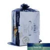 Custom Printed 35x50cm 50pcs/Lot Navy Color Jewelry Packaging Large Drawstring Organza Bags