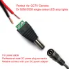 5,5 milímetros * 2,1 milímetros de conexão Feminino Masculino DC Power cabo conector Jack plugue para Faixa de LED CCTV Segurança Camera Início Applicance