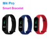 Новый электронный продукт спортивные часы M4 PRO Smart Watch Tember Code Fitness Band Smart браслет браслет силиконовый браслет