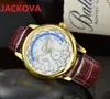 numero digitale scheletro orologi da polso classico sub quadrante lavoro affari svizzera cinturino in pelle orologi da uomo di fascia alta calendario di moda di lusso orologio da uomo