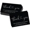 30 PCS Thank You Card for Your Order Card Supporting Business Small Shop Gift Decoration Greeting 1222070