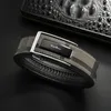 Nouvelle mode hommes affaires ceintures Ceinture boucle automatique ceintures en cuir véritable pour hommes et femmes ceinture de taille