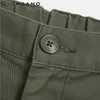 Giordano Hombres Pantalones Elásticos de Carga Pantalones Largos Para Hombres Mid Rise Taper Pantalones Casual Multi Pocket Pantalones Hombre LJ201104