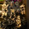 Последние светодиодные рождественские лампы на лампе новогоднее украшение одежда подвесной атмосфера одеваются, бесплатная доставка