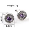 Мода Crystal Diamond Cuff Links Формальная деловая рубашка заполочка для мужчин