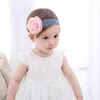 Flores grandes, diadema bonita de flores de encaje para niñas, accesorios para el cabello para niños y niñas