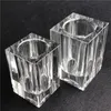 Nieuwste XL XXL Glass Dabber Tool Holder met dikke Pyrex Clear Heavy Glass Dab Wax Tools Keeper voor Quartz Banger Roken