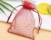 Gift Wrap 7x9cm Wedding Decorations Baby Shower Organza Bags Jewelry Gifts Party Favor Candy Birthday Supplies Packaging Goodie XB1