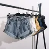 2020 Spring Summer shorts feminino cintura alta sexy vinatge jeans shorts mulheres plus size denim calça curta preto mini curto lj200818