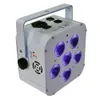 6 Pack Wireless DMX Up Light LED DJ PAR 6 18W RGBAW UV PAR CAN