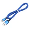 Micro USB Ladekabel 1m 2m 3m Nylon geflochten Typ C Sync Daten Ladekabel Draht für Samsung Xiaomi Android Handy