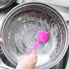 Pan brush steel wire ball can be replaced with handle kitchen decontamination long handle pan brush cleaning ball wash dishes wipe256a