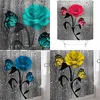 Stampa digitale Fiori Tenda da doccia Farfalla Tessuto in poliestere impermeabile Decorazioni per la casa Tende pratiche Forniture per il bagno Nuovo 46yj F2