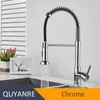 Matte Black Kitchen Sink Faucet Pull Down Kitchen Faucet Single Handle Mixer Tap 360 Rotation Torneira Cozinha Mixer Tap