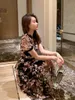 Highend Custom Luxury Runway Designer Self Portrait Dress 2020 Summer Mesh embroidery sequined flowers layers lace Long dress5285258