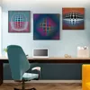Moderna abstrakta affischer och utskrifter Geometriska mönster kanfasmålning Väggbilder för vardagsrum Sovrum Heminredning Cuadros