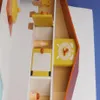 미국 주식 나무 척 어린이 유아, 장난감 소년 소녀, 노란색 A34290X에 대 한 장난감 선물을위한 부엌 블록