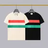 Summer Mens T-shirt Wear Designer Clain à manches courtes 100% Fashion Womens Polo Coton Coton Wholesale broderie Tees Luxury Polos 002