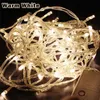 String Light 200LED 20M Natale / Matrimonio / Decorazione per feste Luci ghirlanda AC 110V 220V lampada a led impermeabile per esterni 9 colori led Y201020