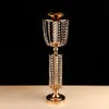 new style Acrylic Road Lead Crystal Vase Wedding Decoration Table Centerpieces Event Party Flower Rack Home