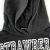 Herren Hoodies Fla unerwünschte Erdbeere Manson Virgil passenden Hoodie lose Pullover Pullover178