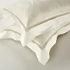 46 Duvet Cover Set Soft Egyptian Bomull Sängkläder Set Trevlig täcke monterad ark set 4st Queen King Size T200706