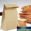50st Kraft Papperspåsar Mat Te Små presentpåse Brödfest Bröllop Tillbehör Wrapping Gift Takeout Eco-Friendly Bag