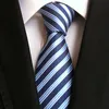 Neck Ties Sitonjwly 8cm Polyester Necktie Mens Business Man Wedding Neckties Handmade Jacquard Slim Tie For Men Custom Logo1