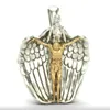 Kedjor Fashion Jesus Angel Wing Necklace Unisex Jubileum Banketttillbehör Special Smycken Pendant Gift Whole12529513