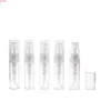 2ML Crimp Neck Plastic Perfume Mist Spray Bottle Small Atomizer Fragrance LX2169goods