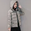 Jaqueta feminina de inverno curta tamanho grande 4xl 5xl 6xl 7xl fêmea fêmea feminina parka plus size algodão de algodão outono de 201127