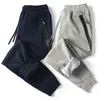 Sweatpants Mens Jogger New Autumn Spring Pants Elastic midja Bomull Sweatpant For Men Slim Casual byxor av hög kvalitet Ny C93 T200422