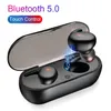 Y30 TWS Auricolari Bluetooth wireless Sport Auricolari portatili 5.0 Touch Auricolari stereo 3D con microfono in stock DHL a02