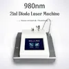 Macchina di rimozione vascolare di vendita calda 980nm Laser a diodi Chiodi Dispositivo per il trattamento dei funghi Rimozione dei vasi sanguigni Apparecchiatura di bellezza per fisioterapia