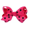 mollette per neonate Fiocco di nastro Bambini bambini Forcine da 3 pollici Bambino carino barrette Fermagli per capelli Copricapo Accessorio QHC047